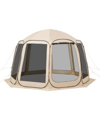 12 x 11 feet Pop Up Screen House Tent with Mesh Walls and Carry Bag
