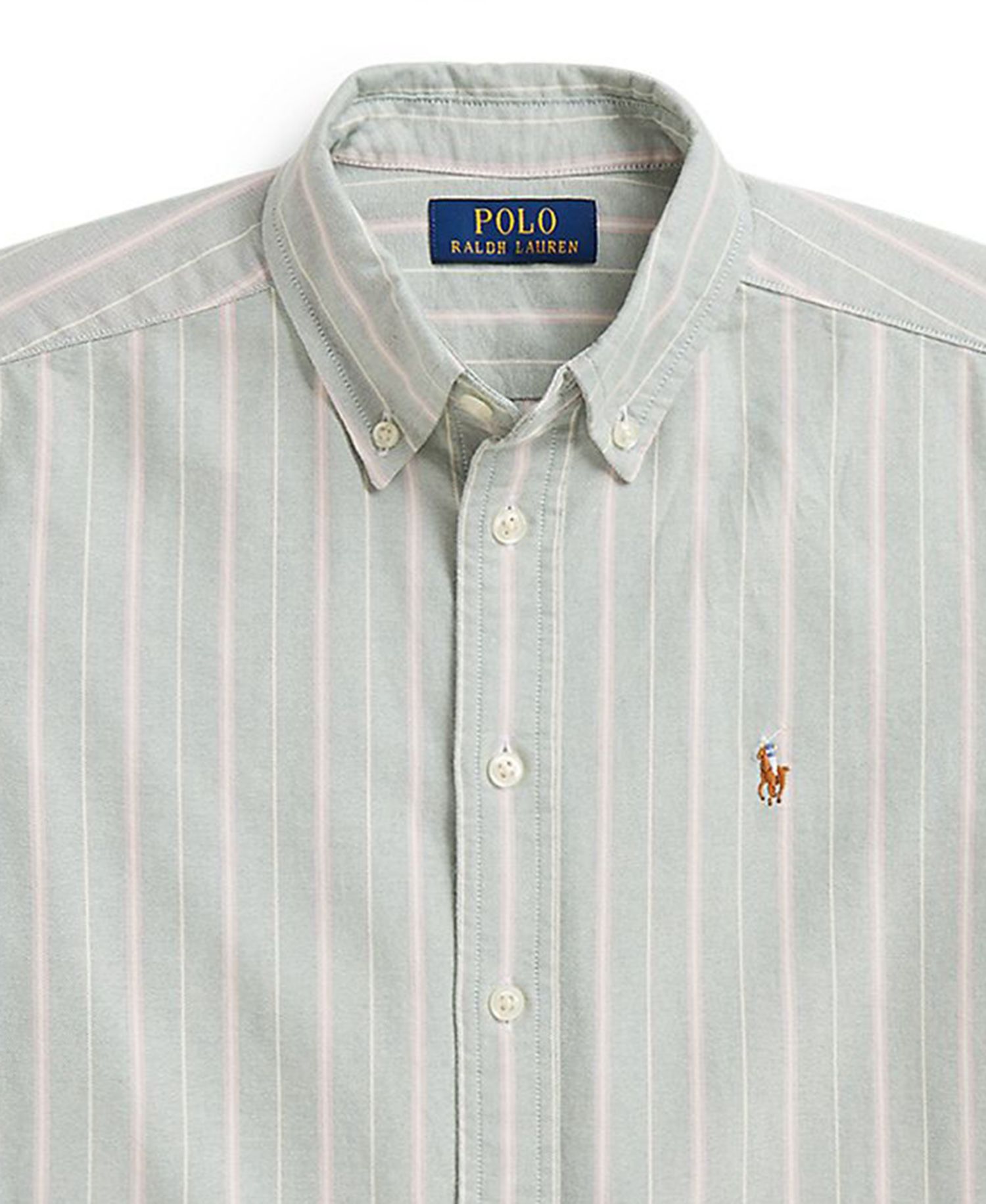 Boys' 8-20 Striped Cotton Oxford Shirt