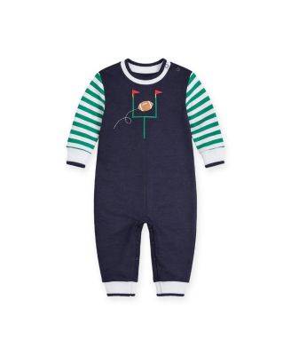 Baby Girl ( 3M TO 24M ) Knit Longall With Football Field Goal