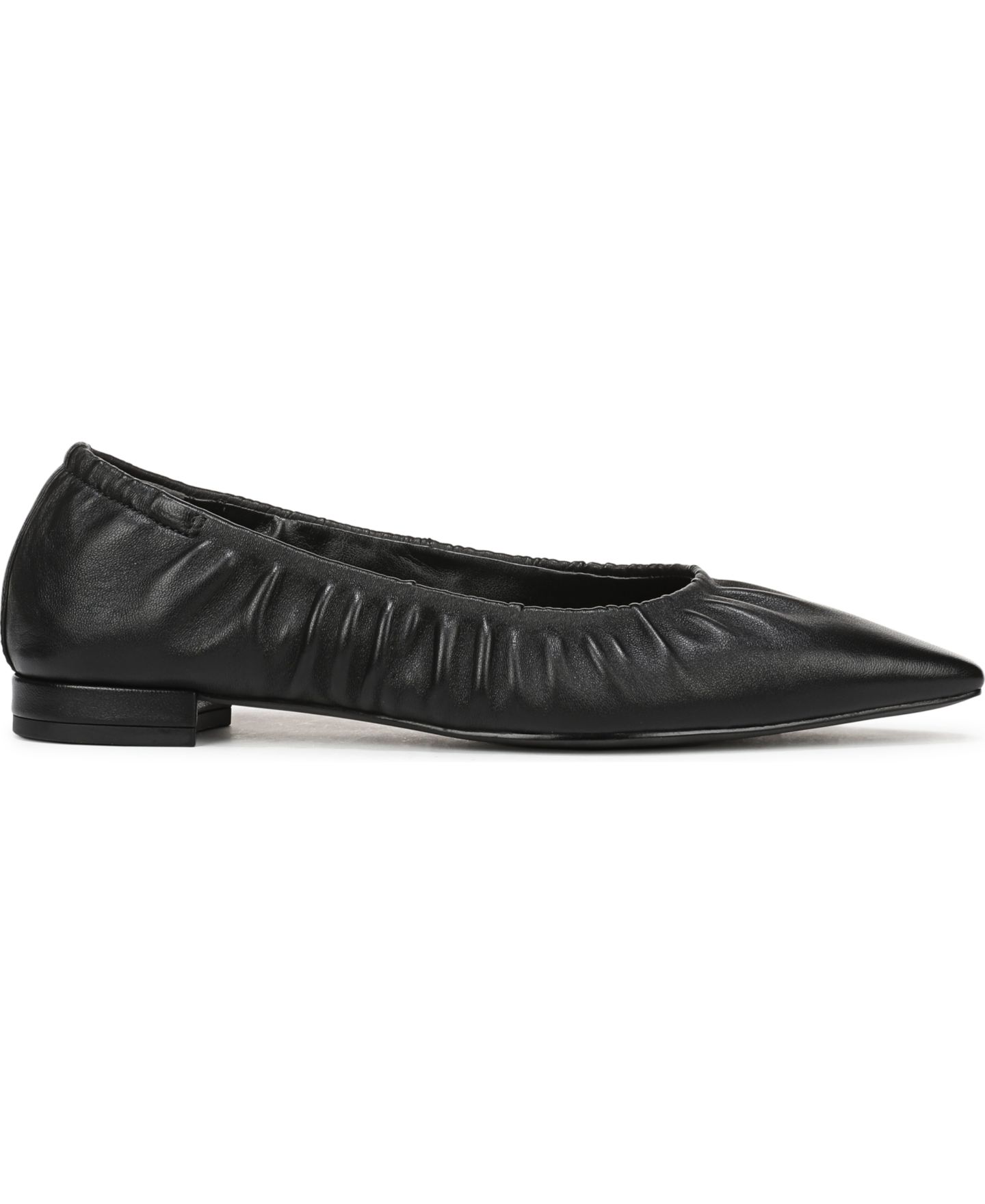 Женские балетки Sam Edelman Essex без застёжки, цвет: Чёрный кожаный — фото 2