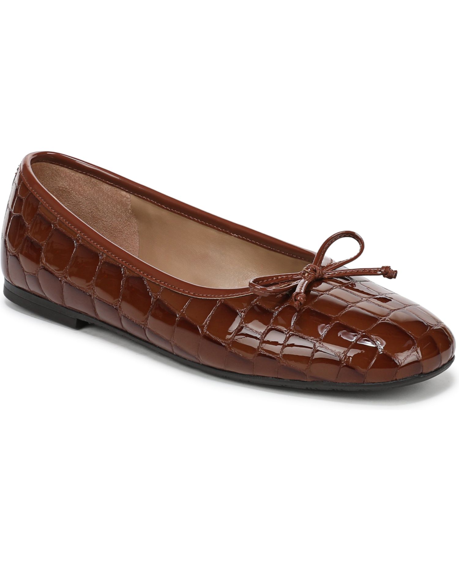 Карамельный Croco Кожа
