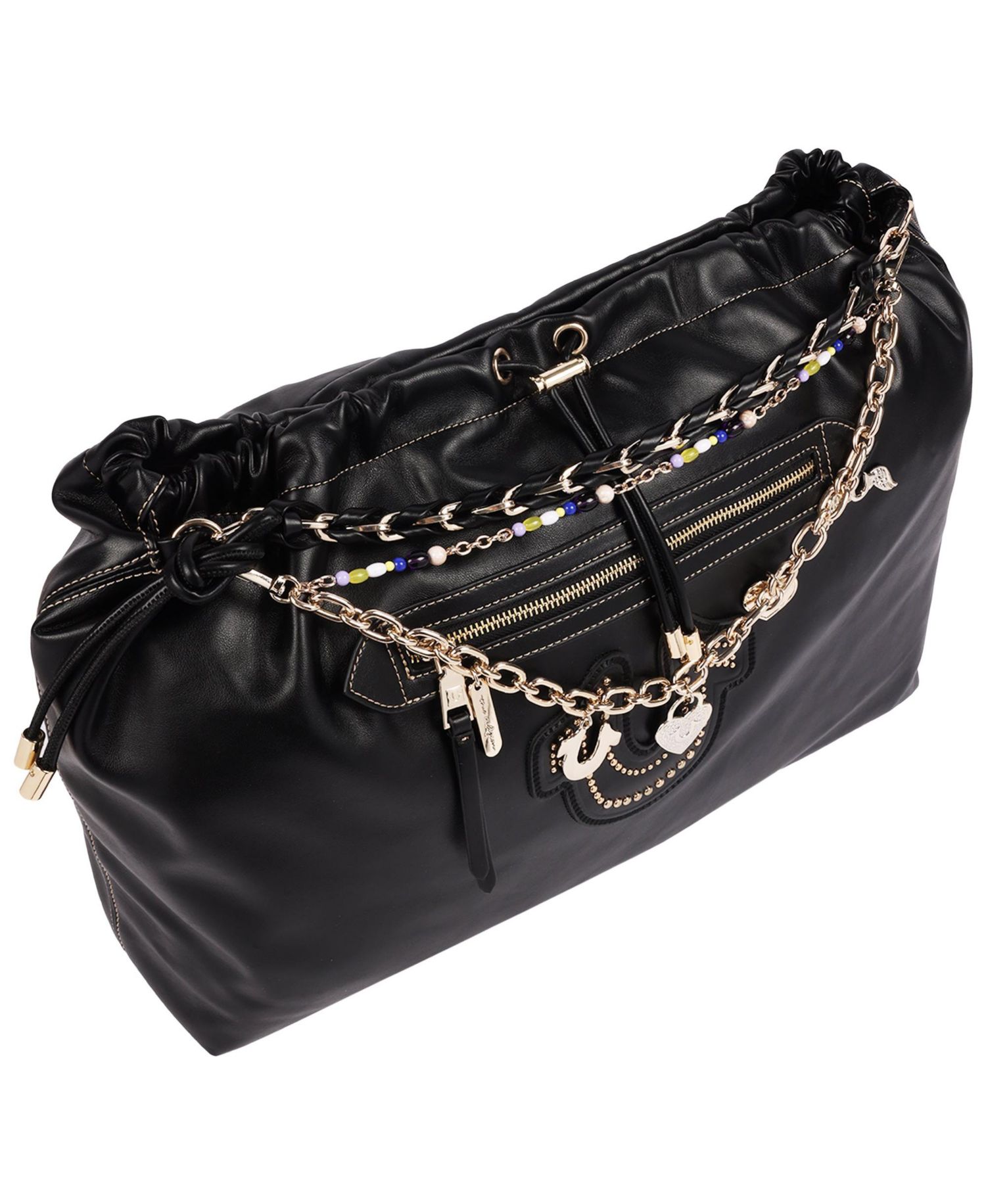 Women's Vintage Chain Soft Hobo Bag
