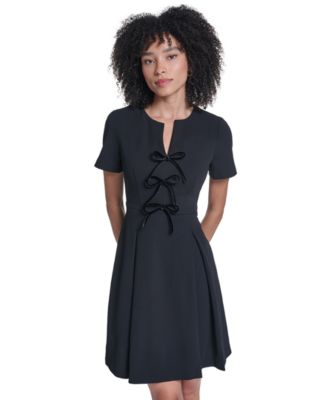 Women's Short Sleeve Little Black Dresses