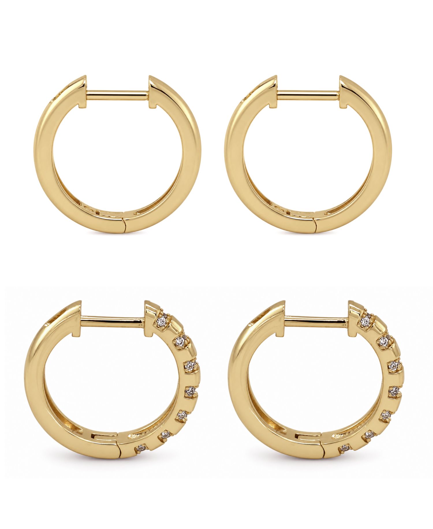 Duo Hoop Earring Set