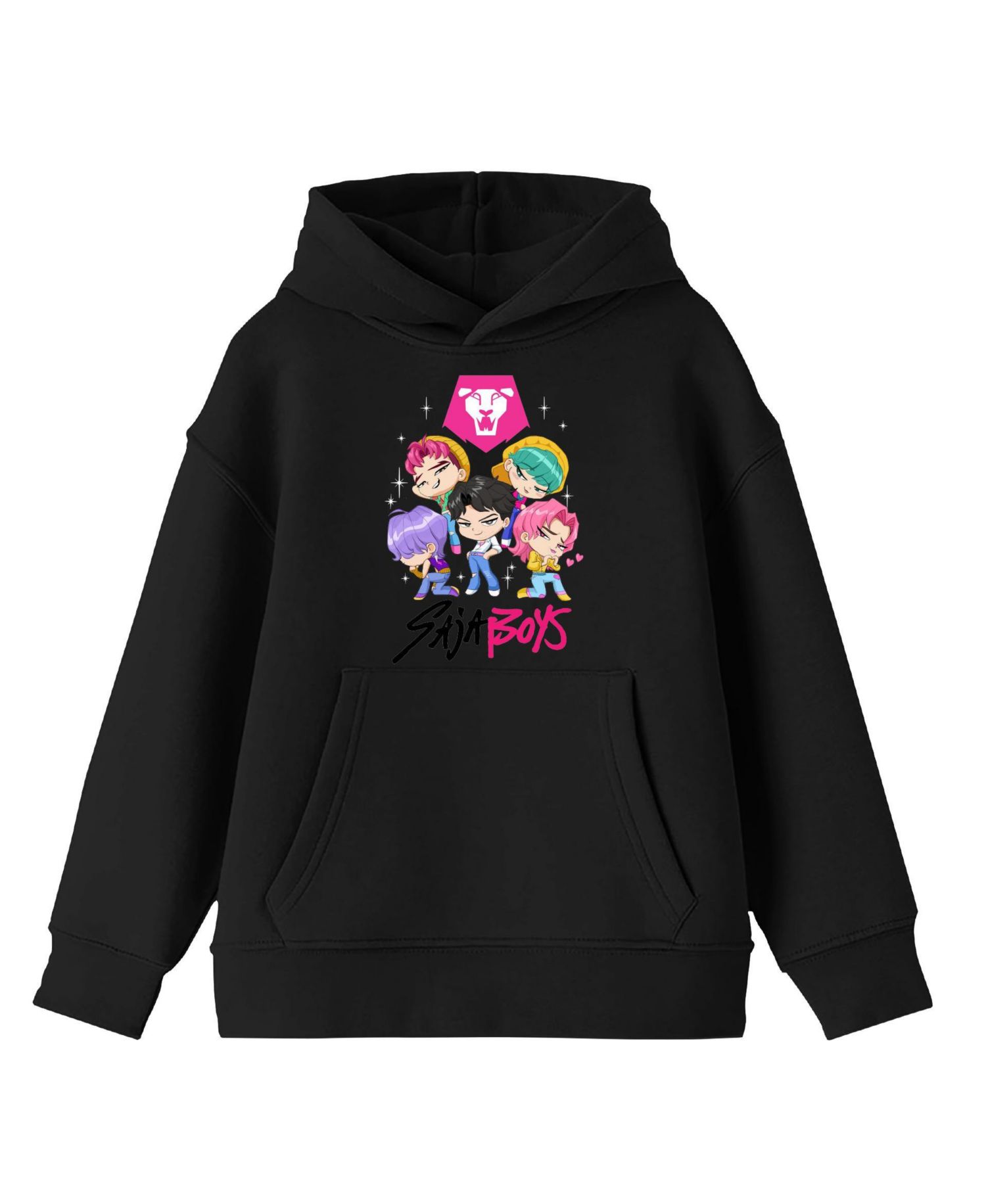 Saja Boys XS - XL Kawaii Chibi Art Boys Long Sleeve Hoodie