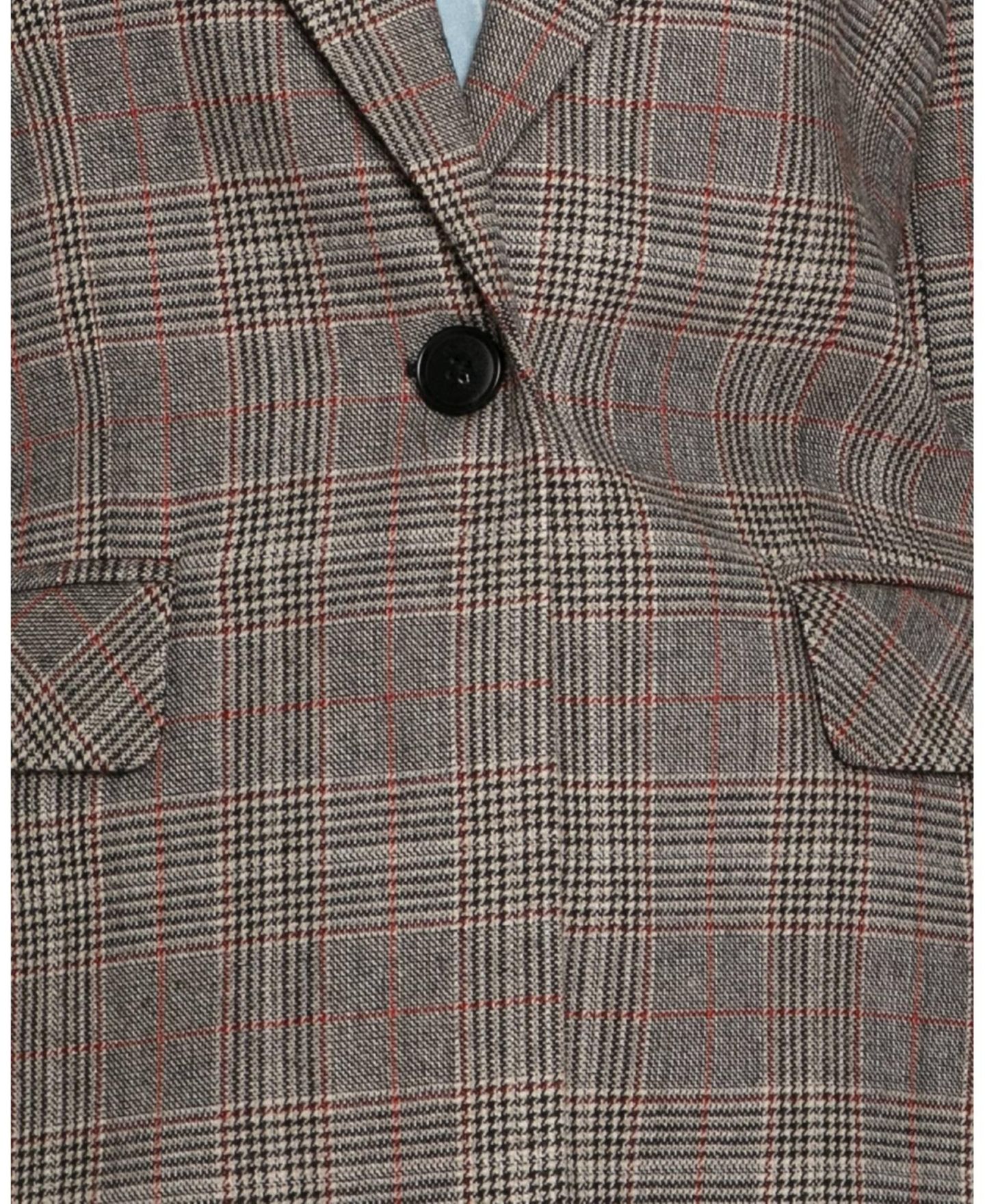 Женский пиджак Belle & Bloom Paris Grid Single Breasted Blazer, цвет: Клетчатый — фото 6