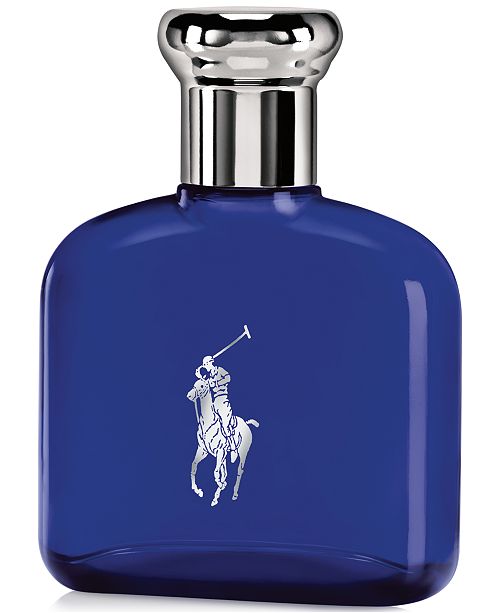 Ralph Lauren Men's Polo Blue Eau de Toilette Spray, 2.5 oz. & Reviews ...