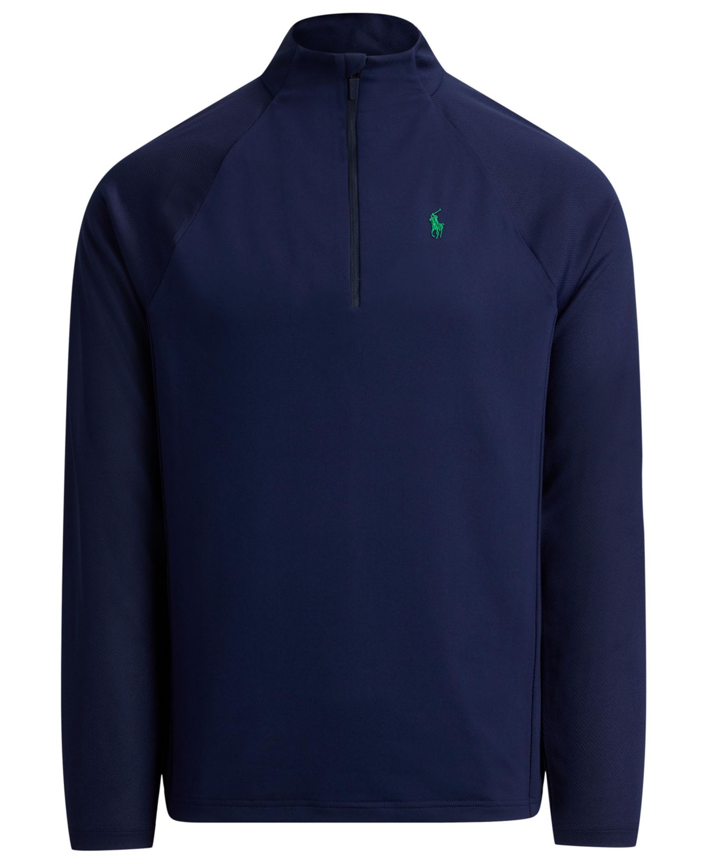 Мужской свитшот Polo Ralph Lauren US Open Paneled Stretch Quarter-Zip, цвет: Тёмно-синий — фото 5