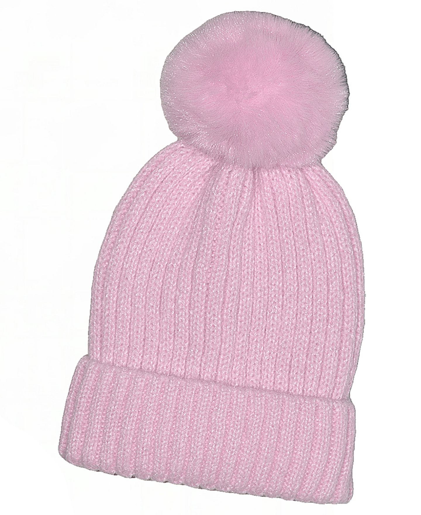 Куртки Kensie Girl Iridescent Puffer Jacket with Knit Hat, 2-Piece Set для девочек, цвет: Синий — фото 4