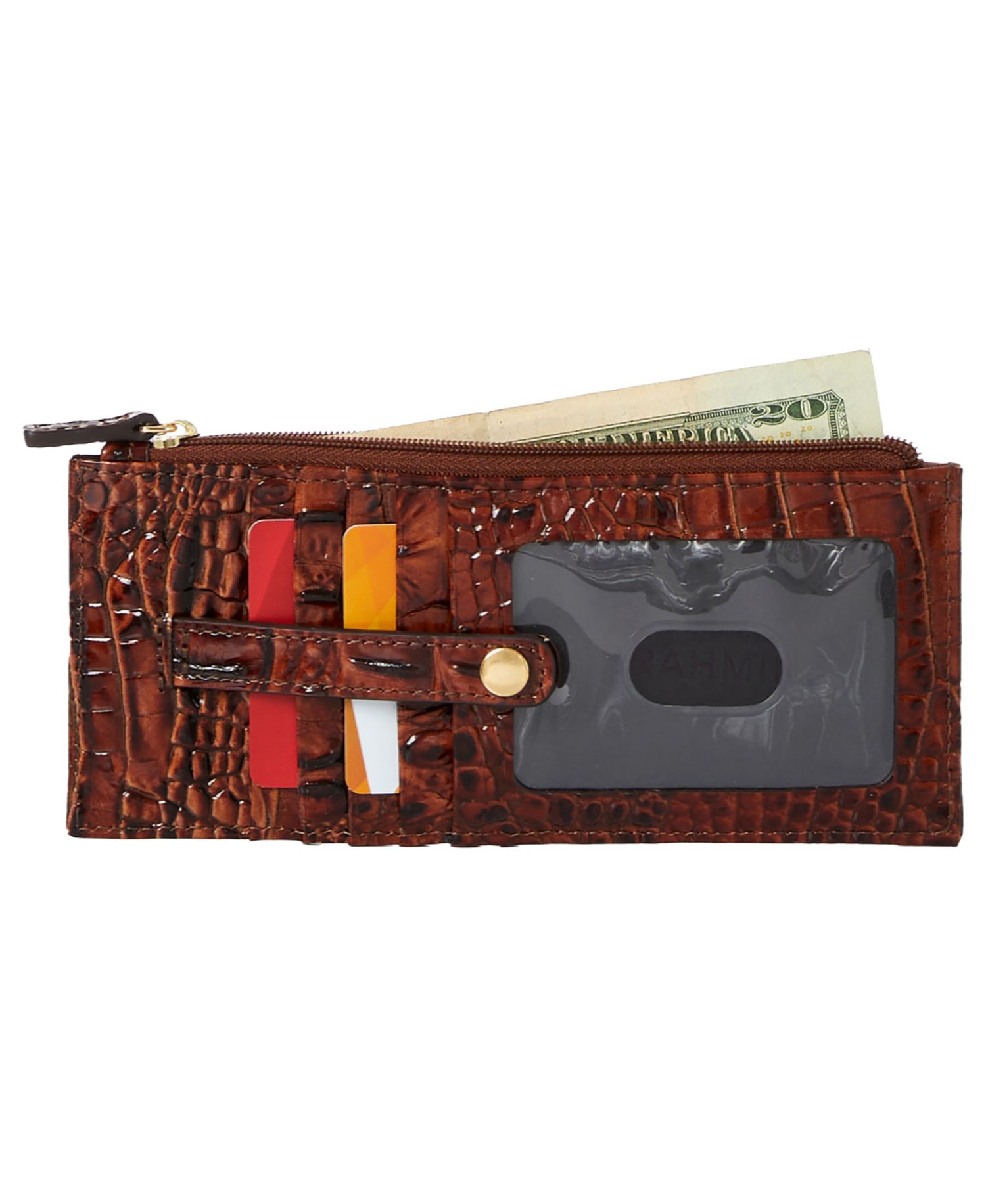 Credit Card Melbourne Embossed Leather Wallet