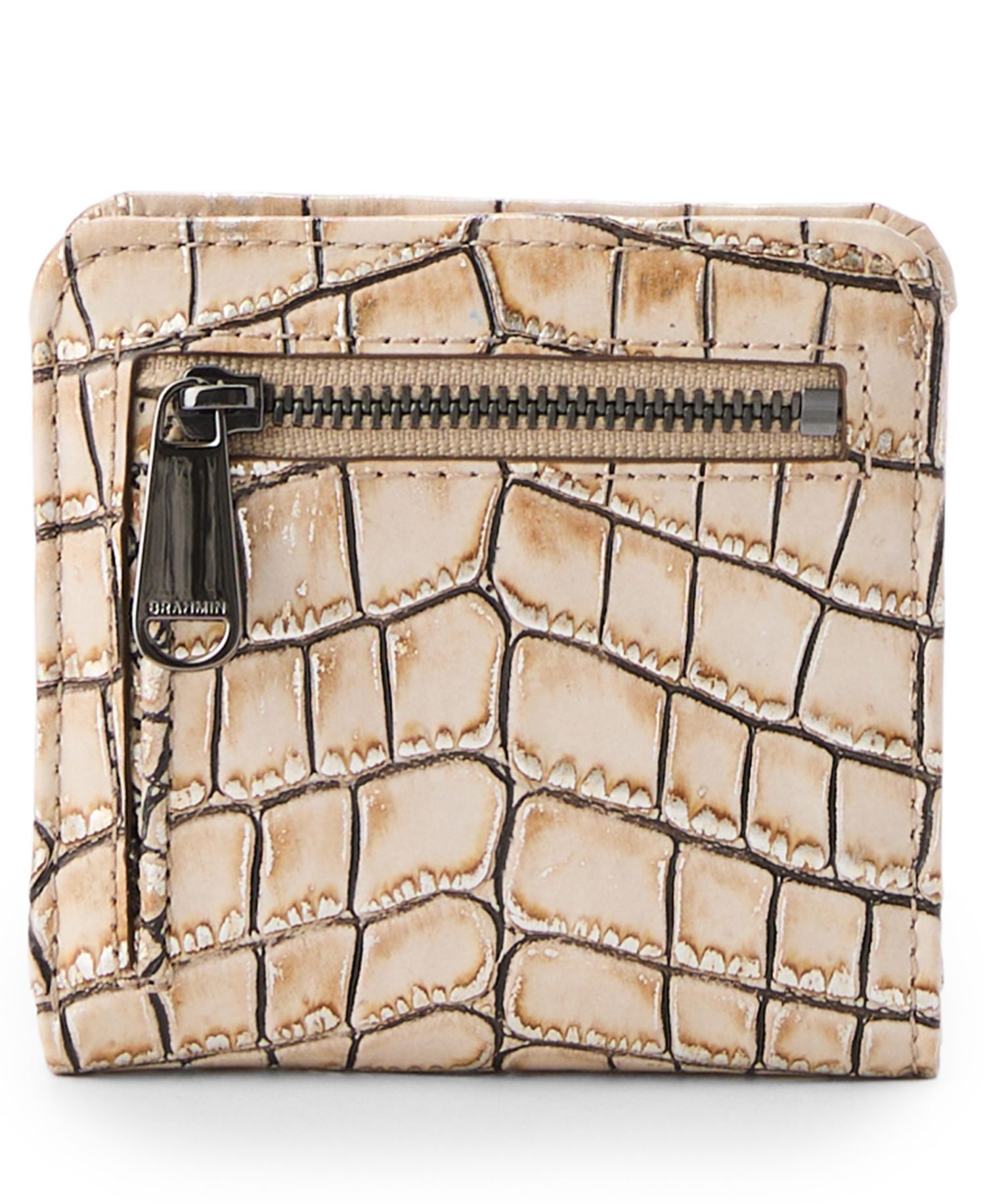 Jane Leather Fossilized Shale Wallet