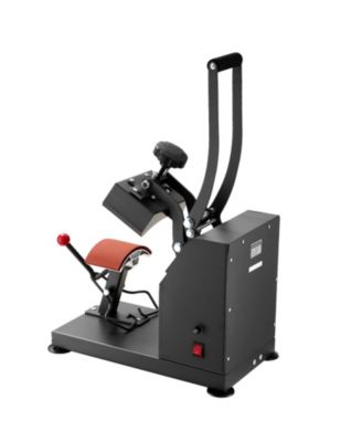 Curved Hat Heat Press, Clamshell with Digital Timer Control