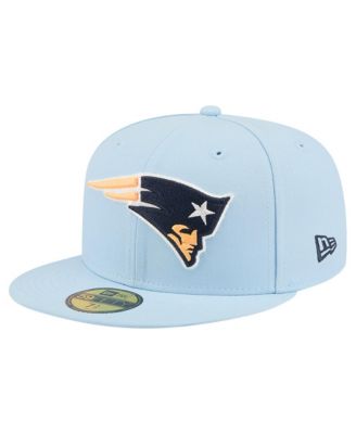 Men's Coastal Blue New England Patriots 59FIFTY Fitted Hat