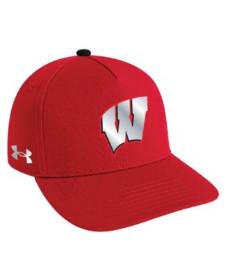 Men's and Women's Red Wisconsin Badgers 2026 Lambeau Field Collection Blitzing A-Frame Adjustable Hat