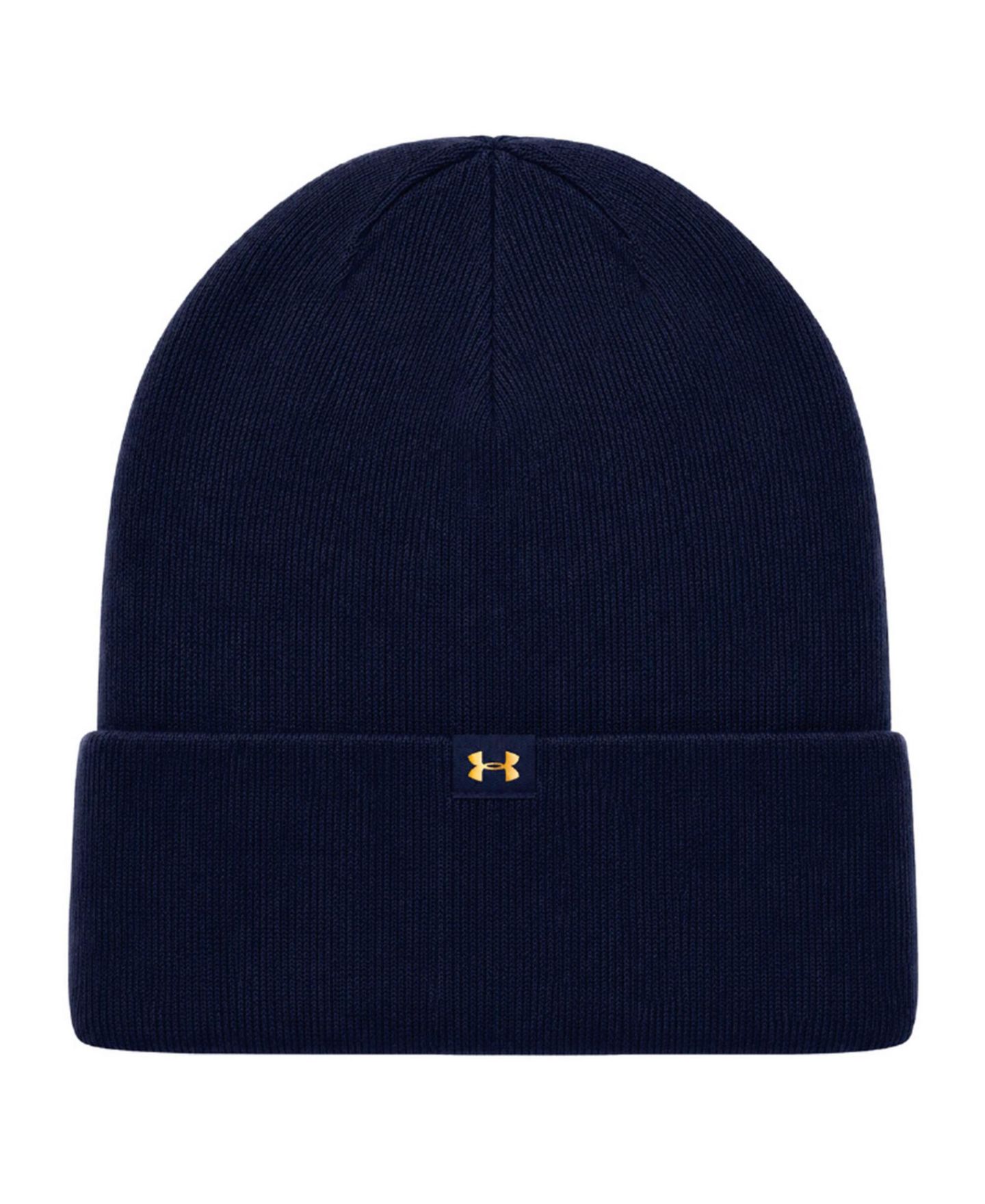 Шапка Under Armour Navy Notre Dame Fighting Irish Shamrock Series Knit Beanie — фото 2