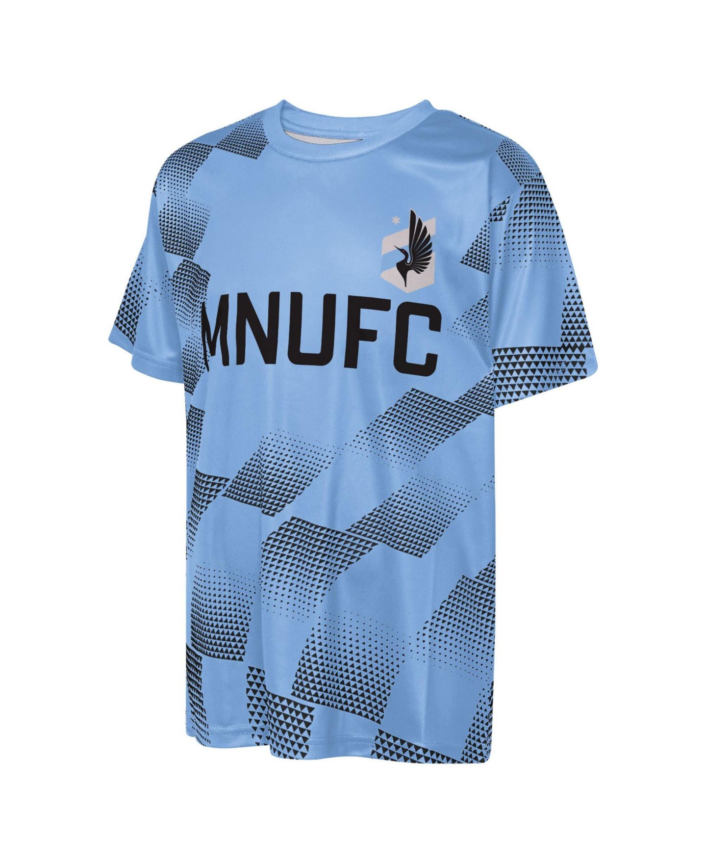 Детская футболка Outerstuff Light Blue Minnesota United FC Sheer Thrill — фото 3