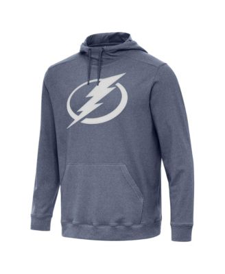 Men's Heather Navy Tampa Bay Lightning Cloud Pullover Hoodie