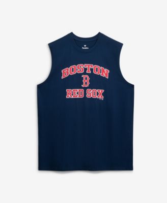 Men's Navy Boston Red Sox Big & Tall Heart & Soul Muscle Tank Top