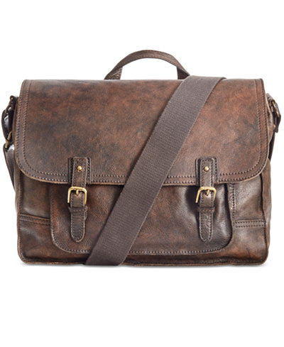Nash Men's Tuscan Leather Messenger - Handbags & Accessories - Macy's