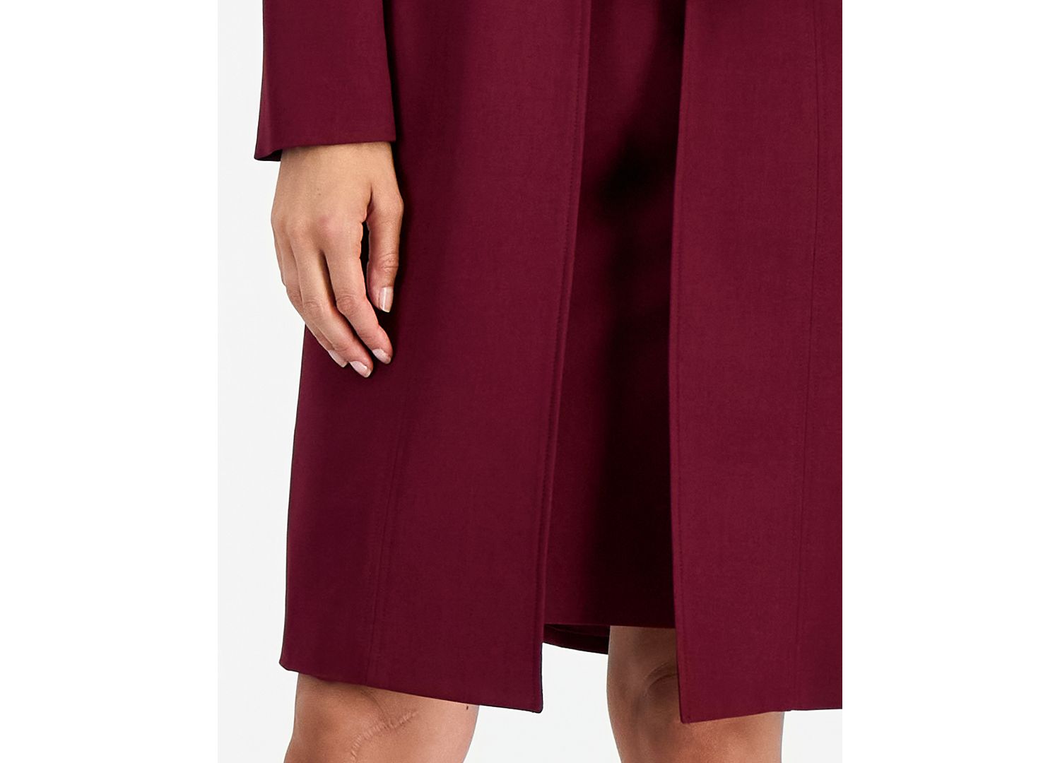 Women's Peak-Lapel Sheath Topper & Dress, 2-Piece Set