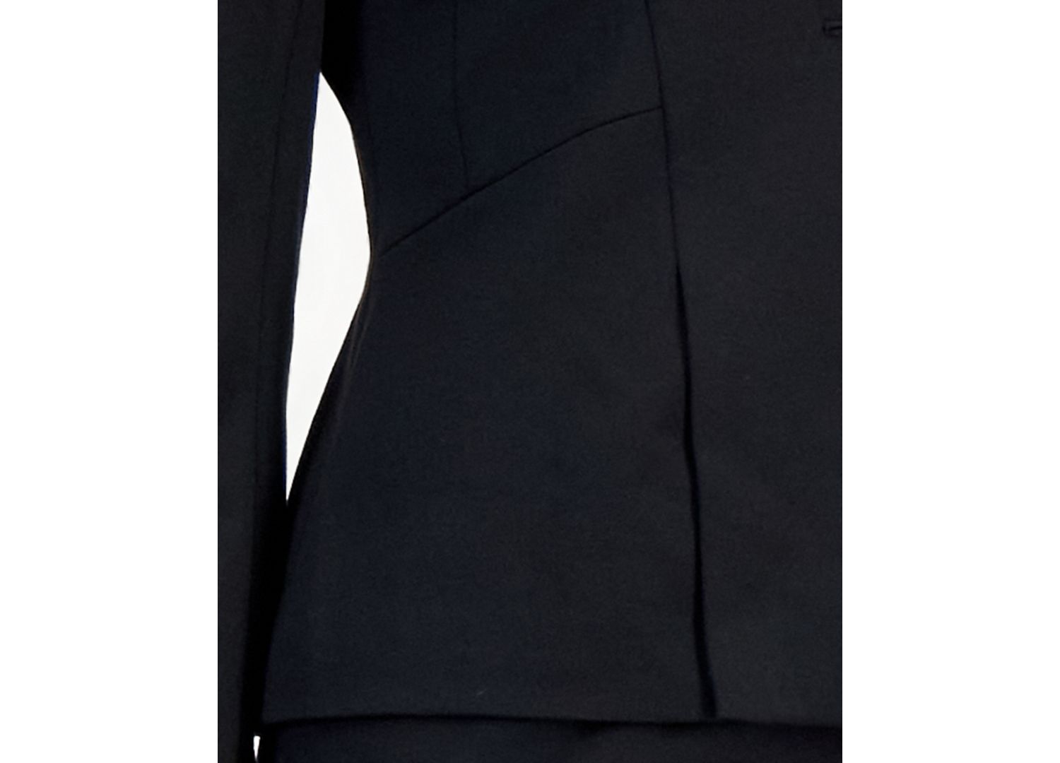 Women's Peplum Pencil Notched-Collar Jacket and Skirt, 2-Piece Set
