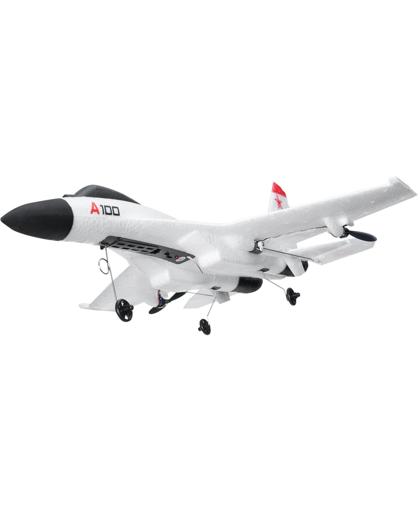 Детская игрушка SEVORLEY Ready-to-Fly 4-Channel Aerobatic Remote Control Airplane, цвет: Белый / Красный — фото 9