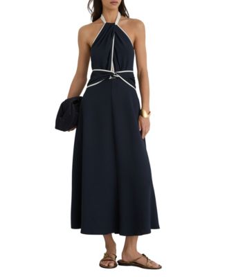 Women's Blair Halterneck A-Line Sleeveless Dress