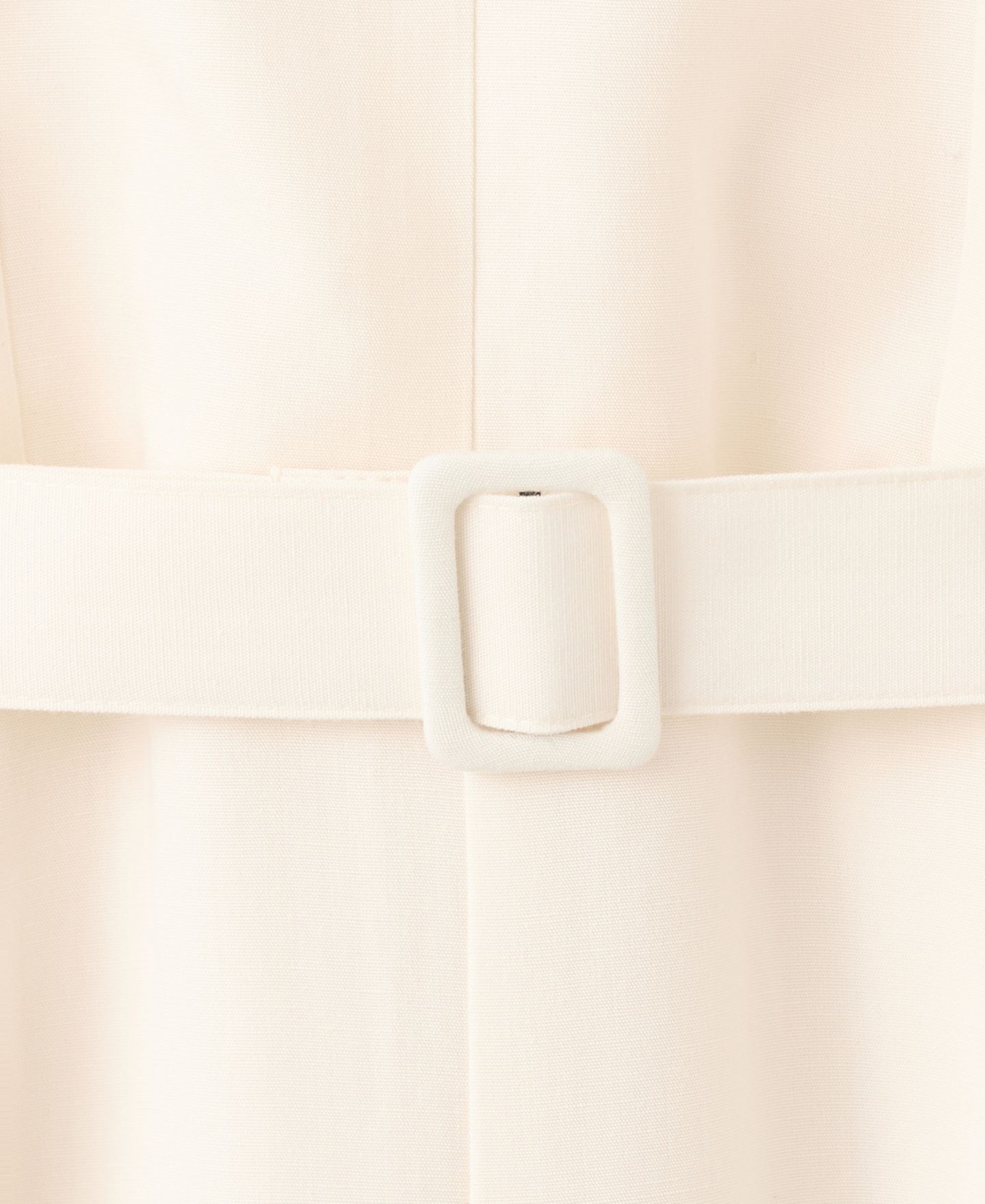 Женский комбинезон MANGO Wide-Leg Sleeveless Belt Detail Halter Jumpsuit, цвет: Экрю — фото 4
