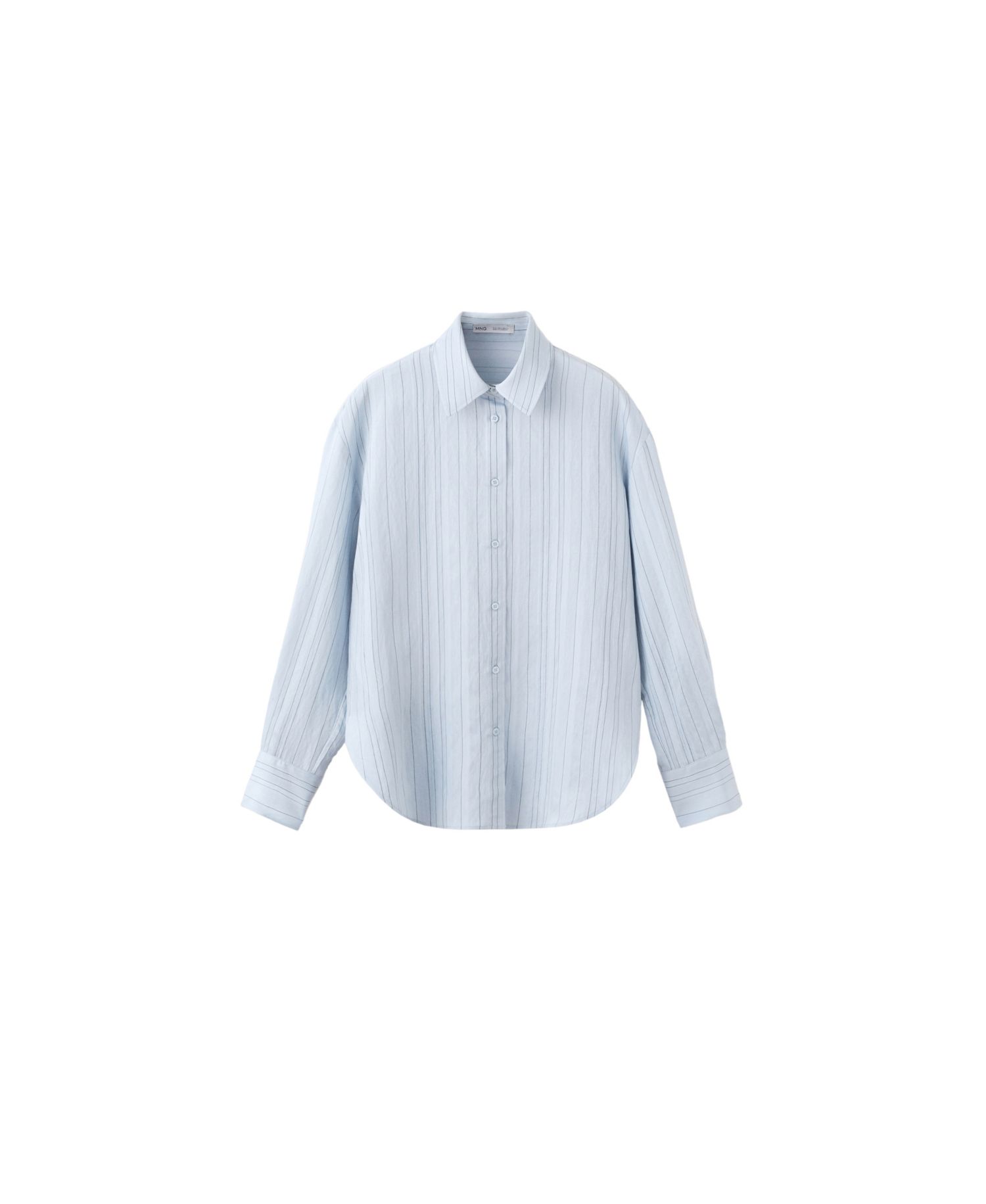 Women's Oversized-Striped Shirt