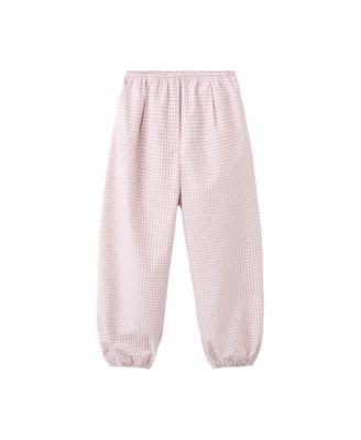 Women's Mid-Rise Plaid Baggy Pants