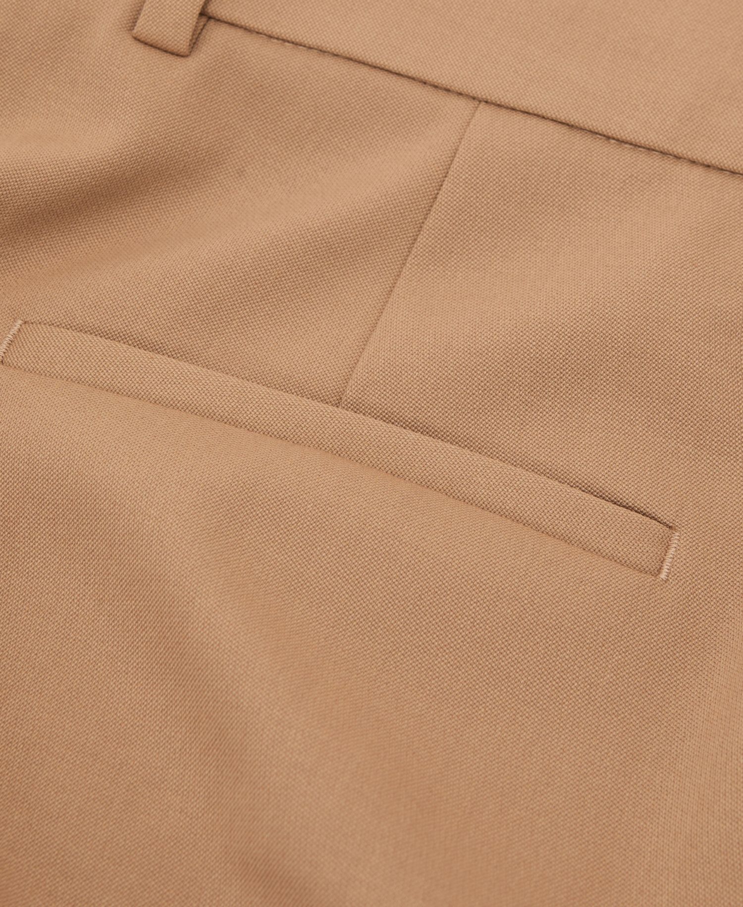 Women's Wool-Blend Slim-Fit Mid-Rise Pants, 28" Inseam