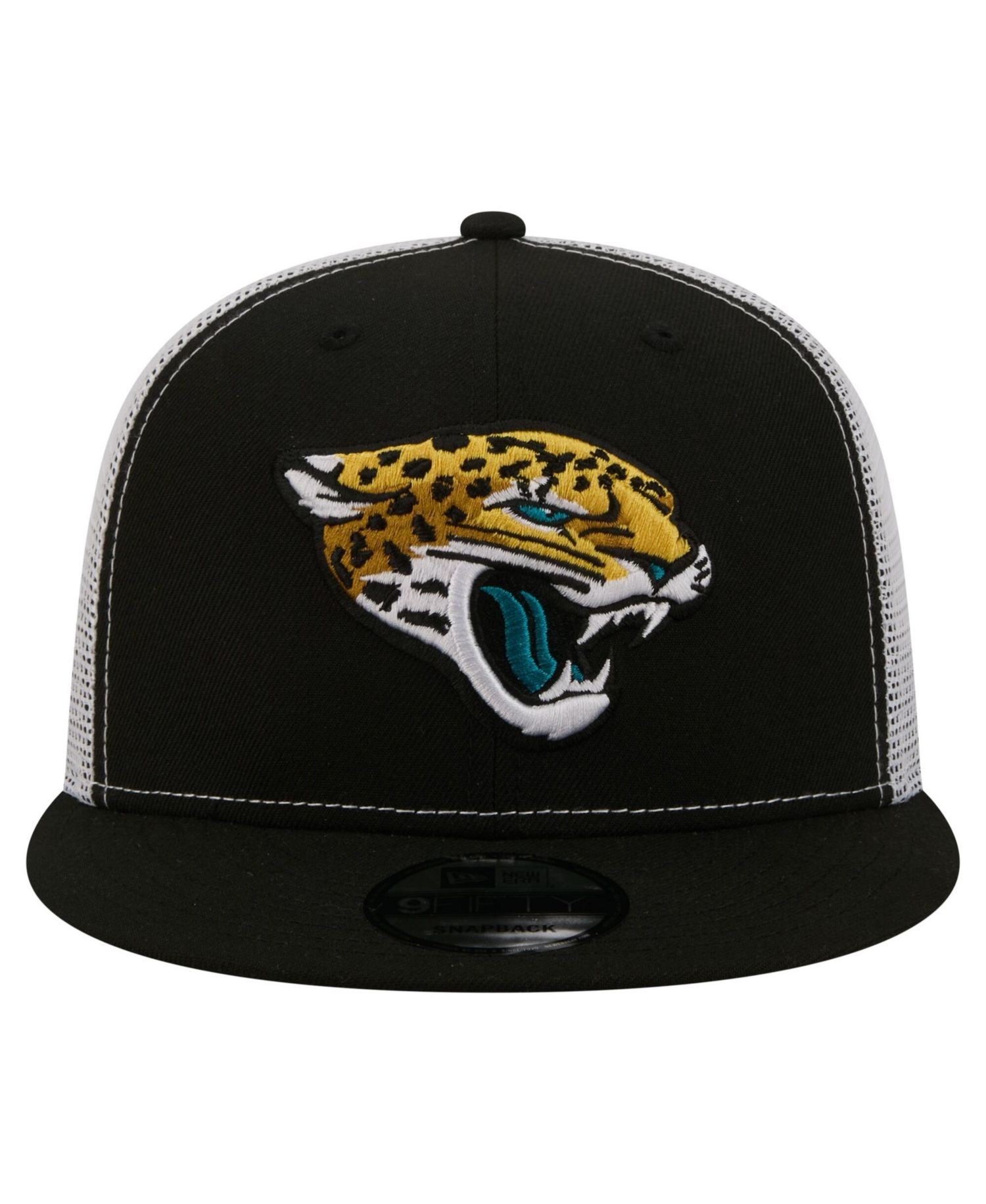 Men's Black Jacksonville Jaguars Core Team 9FIFTY Trucker Snapback Hat