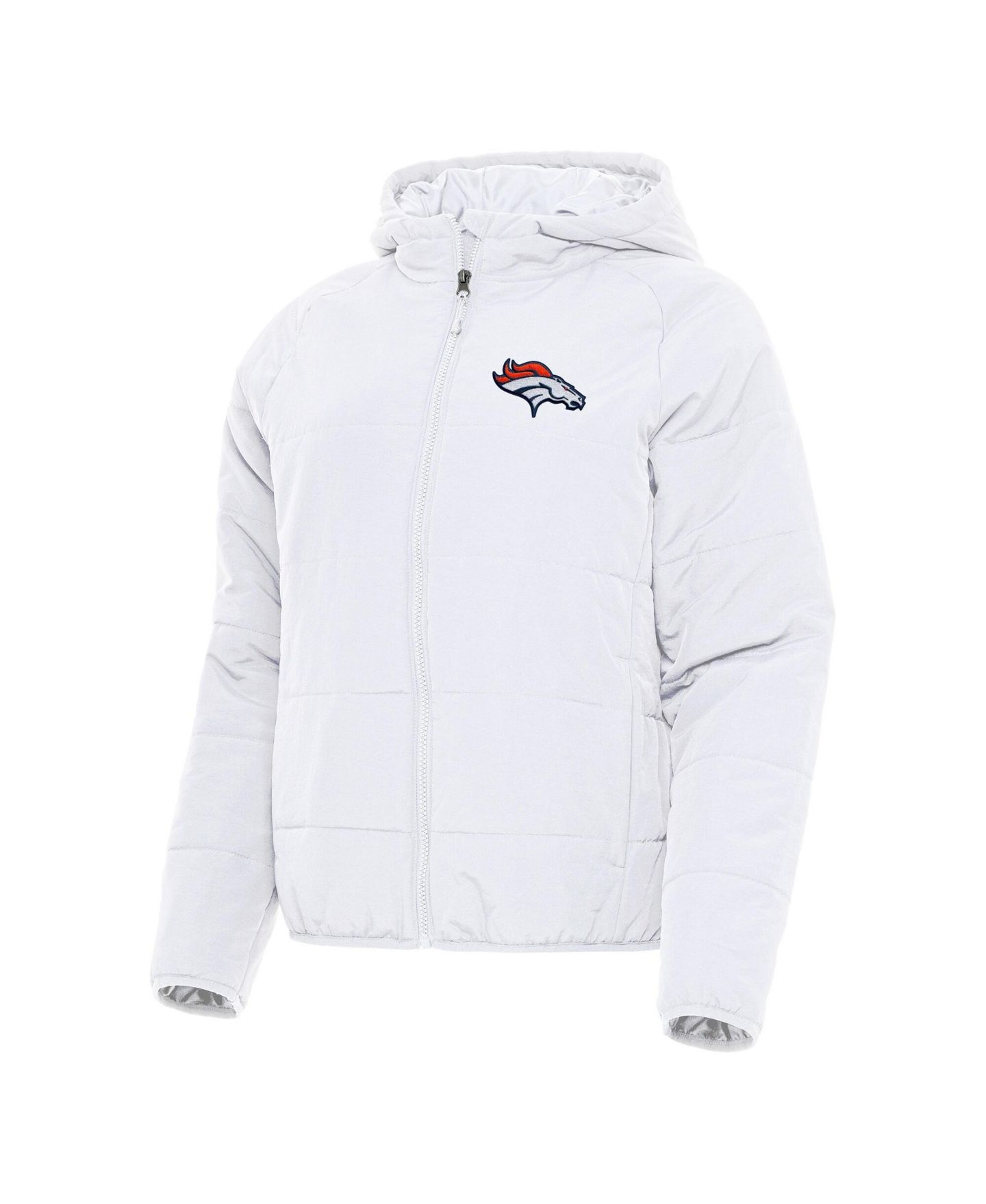Женская куртка Antigua White Denver Broncos Universe Full-Zip Hoodie Jacket — фото 1
