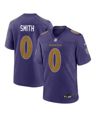 Men's Roquan Smith Purple Baltimore Ravens Alternate Game Jersey