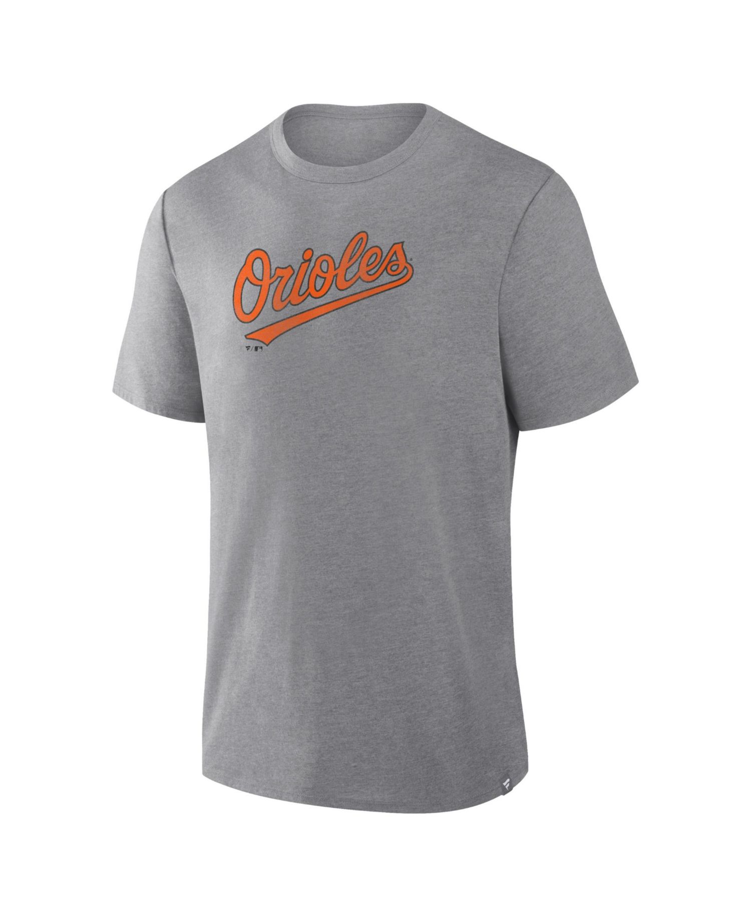 Men's Heather Gray Baltimore Orioles Play Tribute Tri-Blend T-Shirt