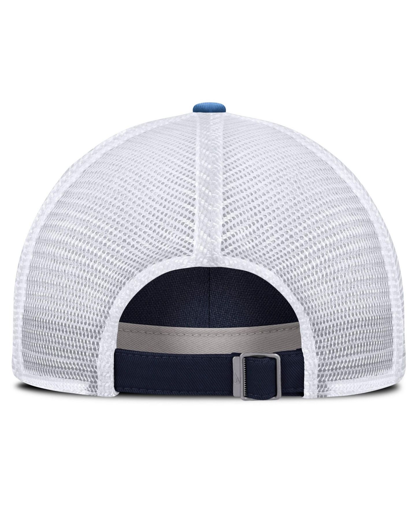 Мужская кепка Nike Navy Tampa Bay Rays Primetime Club Adjustable Trucker Hat — фото 4