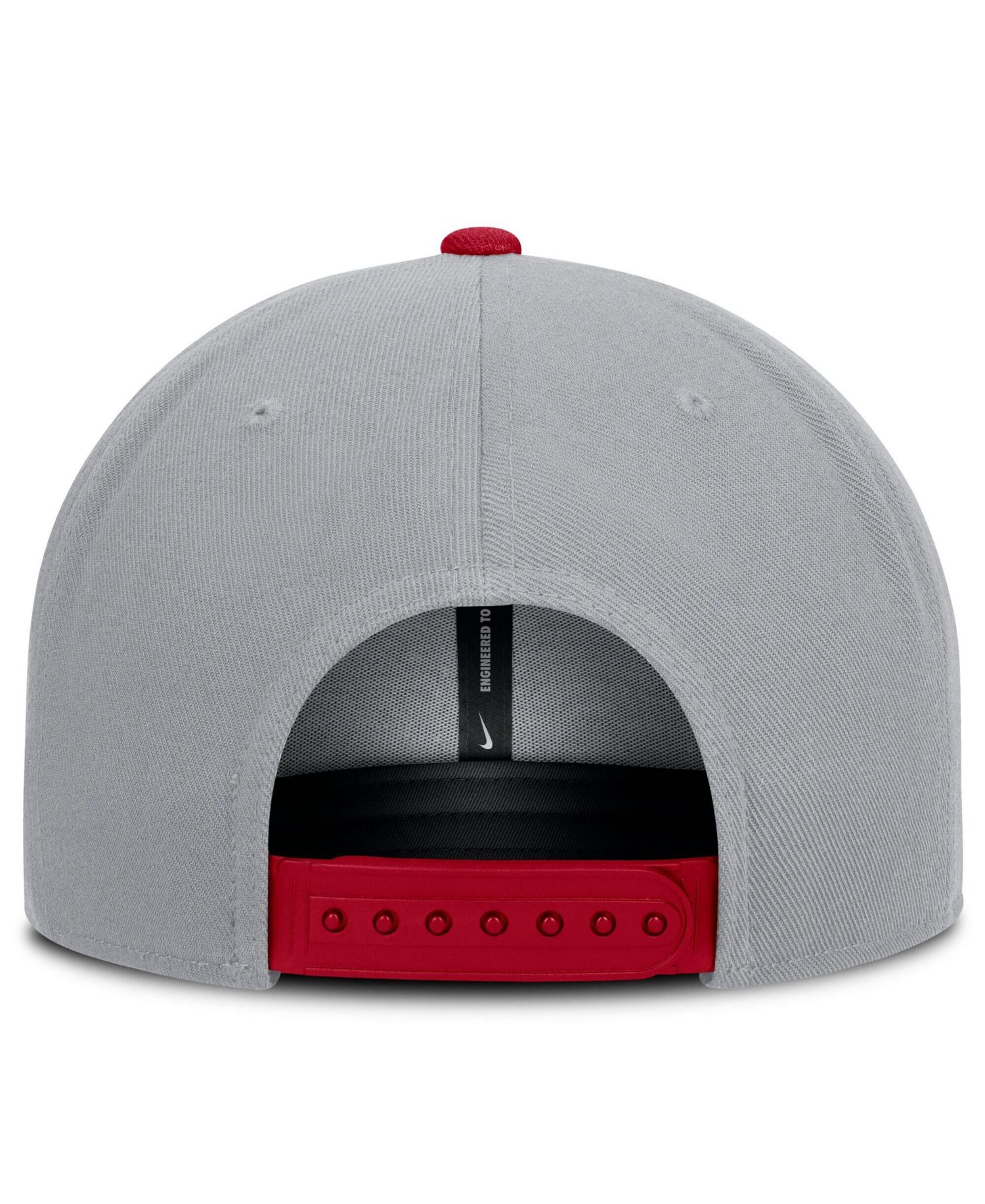 Men's Gray/Red St. Louis Cardinals Primetime Pro Dri-FIT Snapback Hat