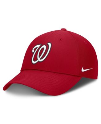 Men's Red Washington Nationals Dri-FIT Club Adjustable Hat