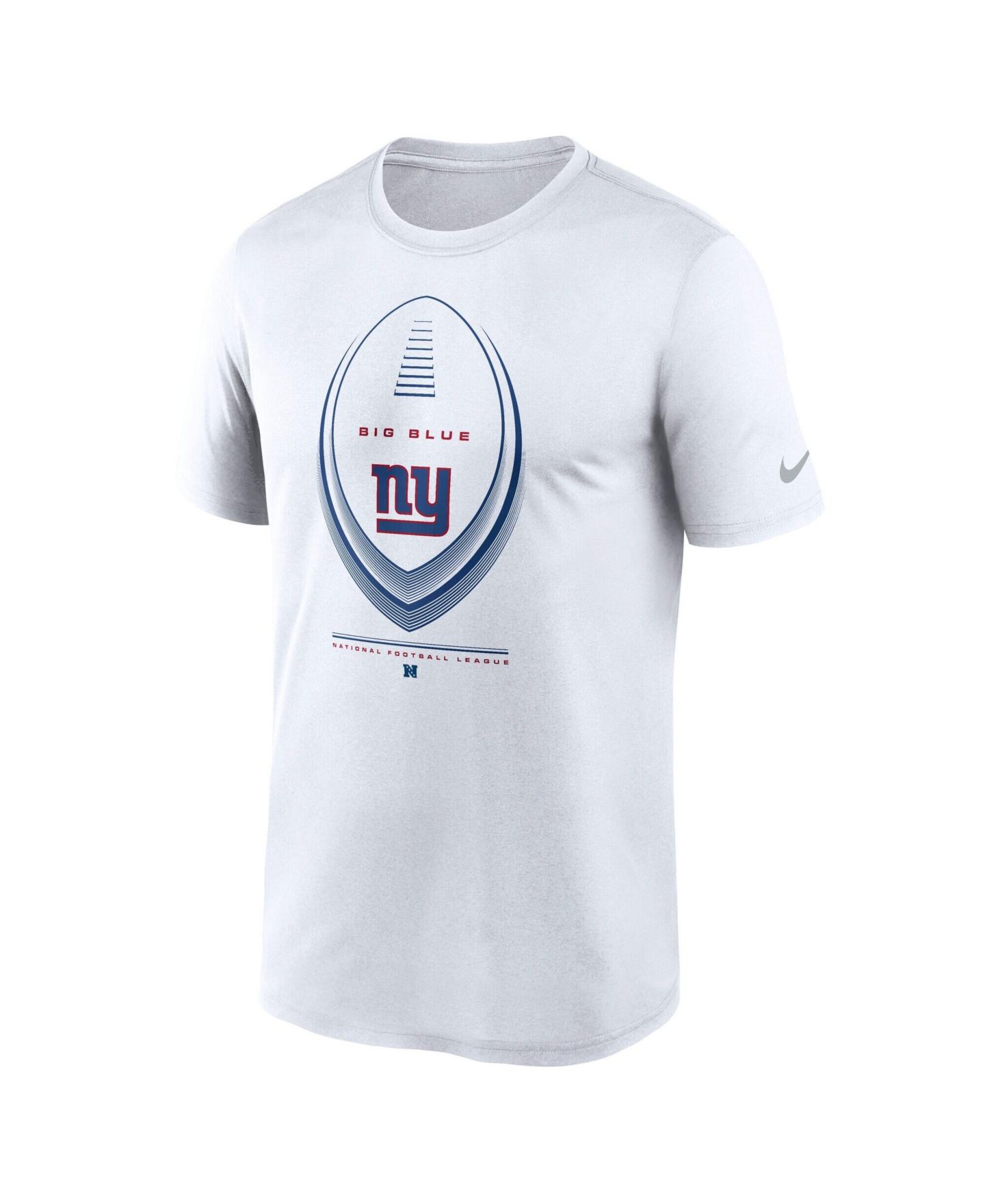 Мужская футболка Nike White New York Giants Legend Icon Dri-FIT — фото 2