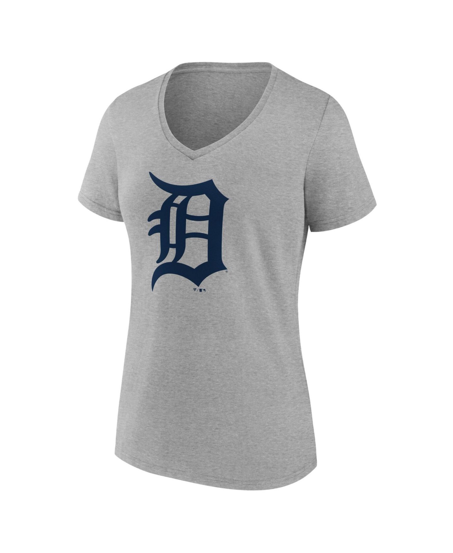 Женская футболка Logo Athletic Detroit Tigers V-Neck Short-Sleeve — фото 2