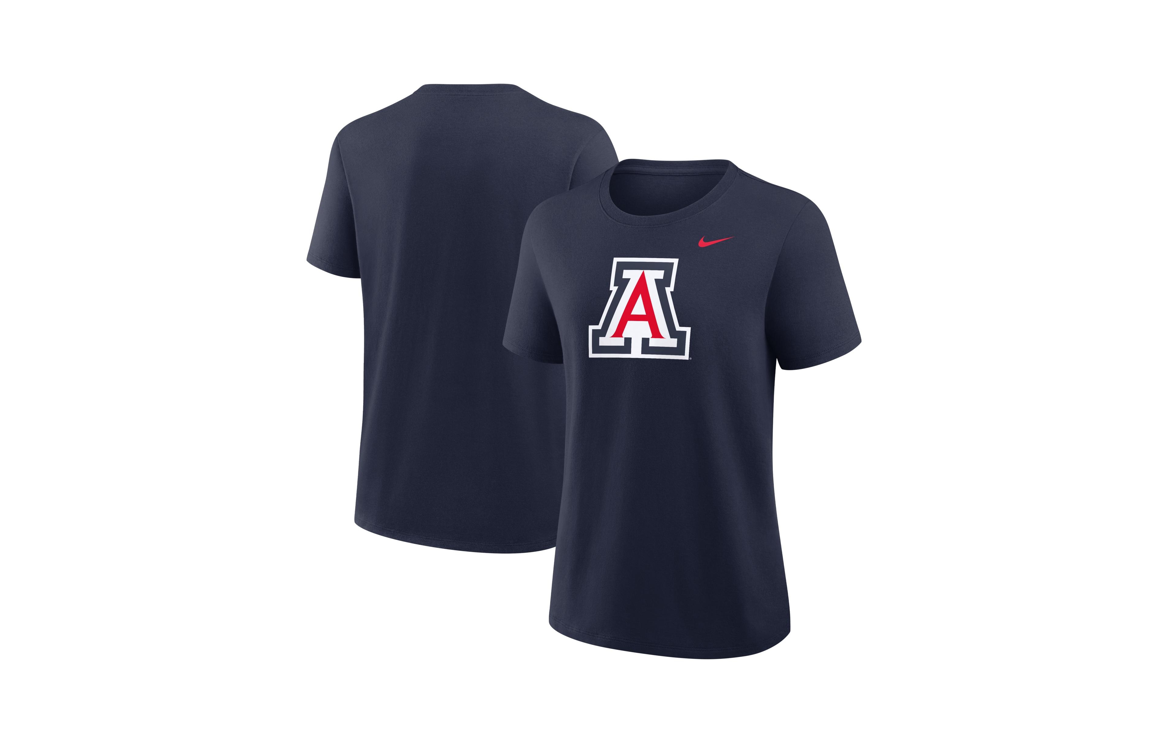 Nike Women's Navy Arizona Wildcats Primary Logo T-Shirt