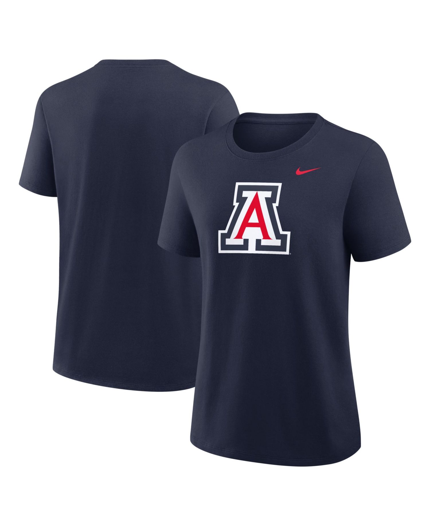 Women's Navy Arizona Wildcats Primary Logo T-Shirt