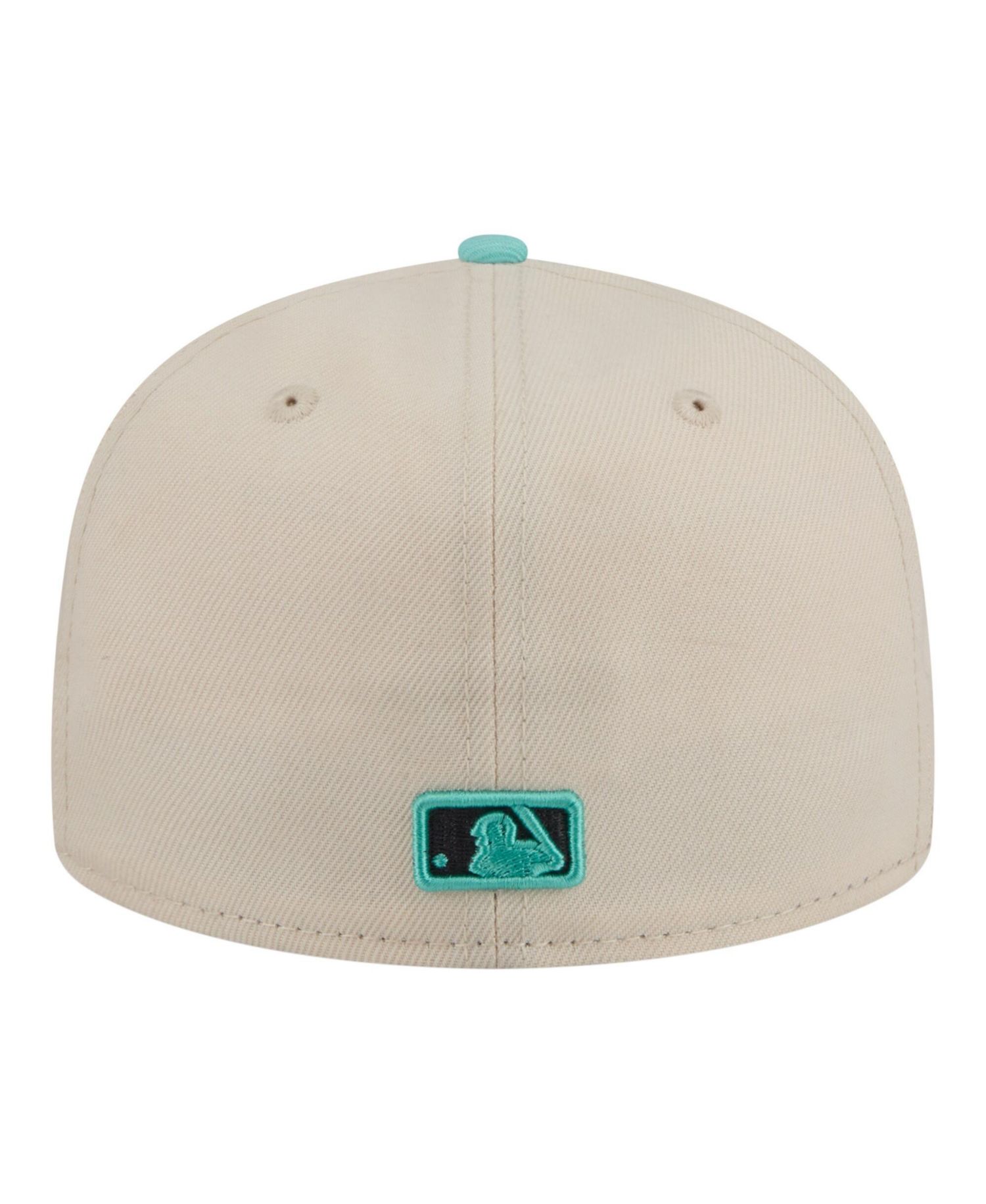Men's Light Beige/Turquoise Texas Rangers Two-Tone Color Pack 59FIFTY Fitted Hat