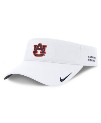 Men's and Women's White Auburn Tigers 2026 On-Field Ace Adjustable Visor