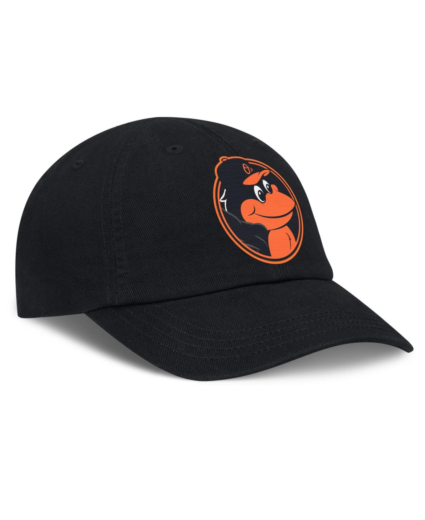 Кепка Nike Black Baltimore Orioles Mascot Club Flex Hat для малышей — фото 3