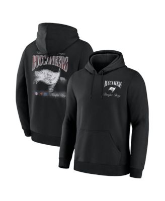 Men's Black Tampa Bay Buccaneers Nightfall Long Sleeve Fleece Hoodie