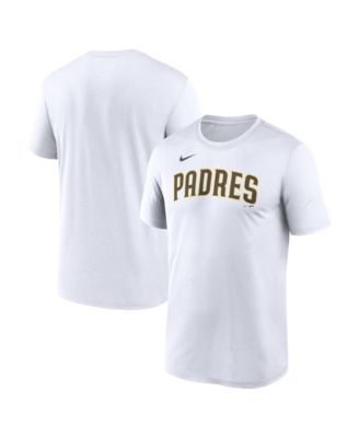 Men's White San Diego Padres New Legend Wordmark Dri-FIT T-Shirt