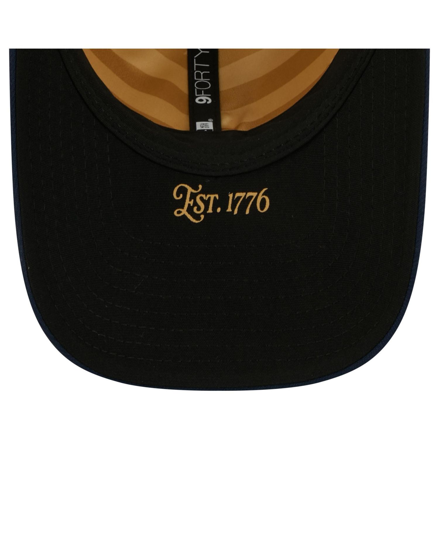 Big Boys and Girls Cream/Navy Kansas City Royals USA 250 9FORTY M-Crown Adjustable Hat