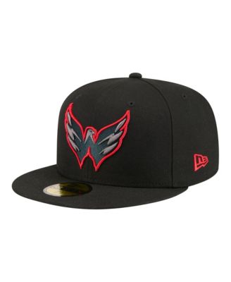 Men's Black Washington Capitals Color Pop 59FIFTY Fitted Hat