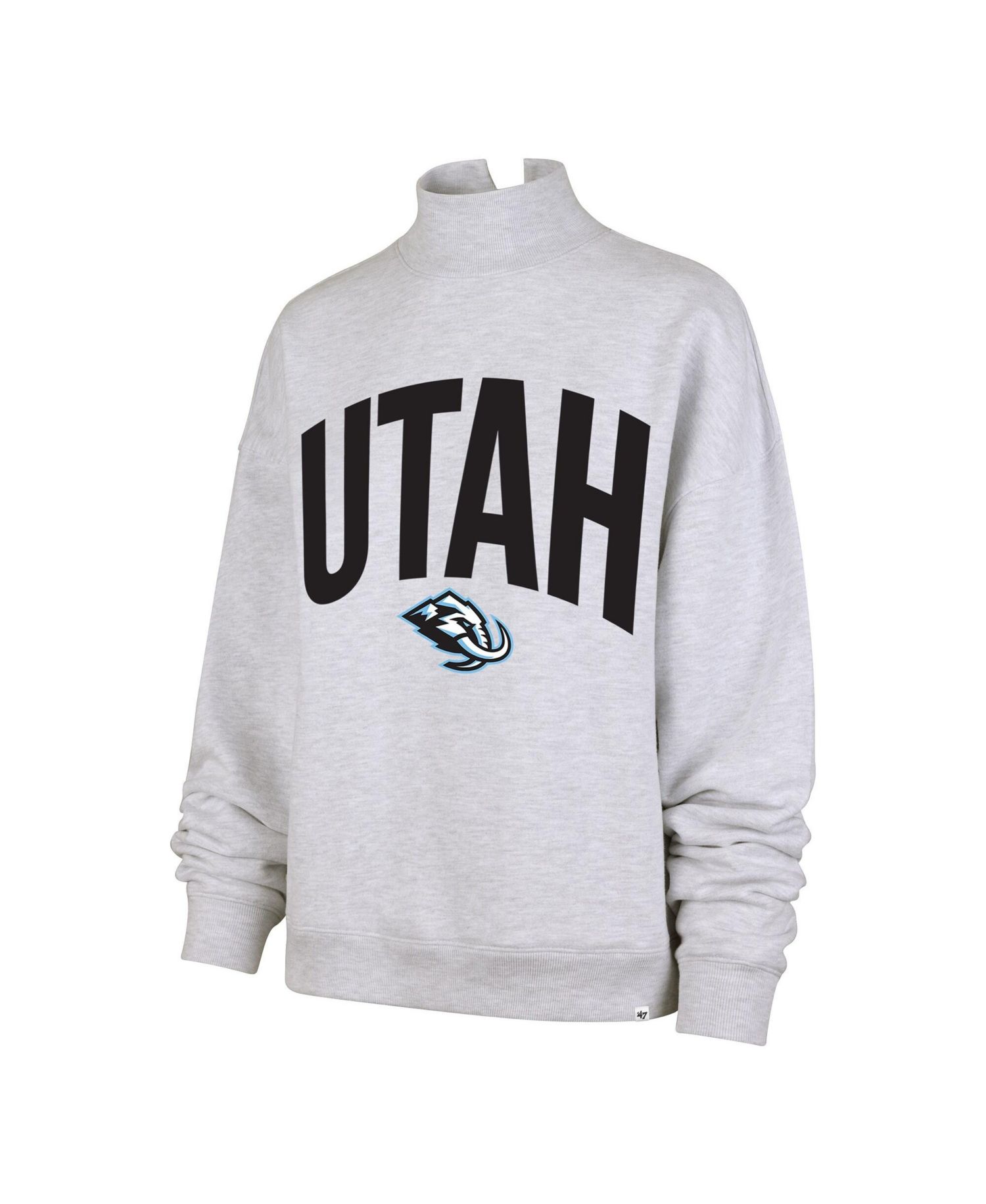 Women's Heather Gray Utah Mammoth Subtle Muse Sweatshirt